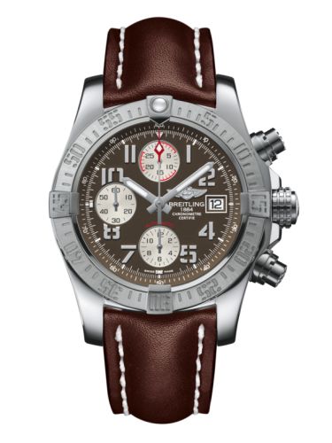 replica Breitling - A1338111/F564/437X/A20BA.1 Avenger II Stainless Steel / Tungsten Gray / Calf / Pin watch
