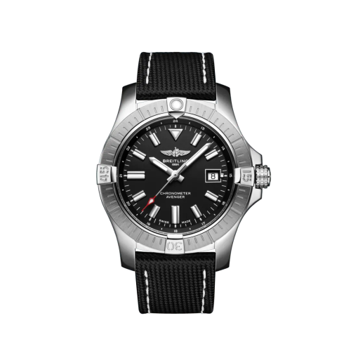 replica Breitling - A17318101B1X1 Avenger Automatic 43 Stainless Steel / Black / Military / Pin watch