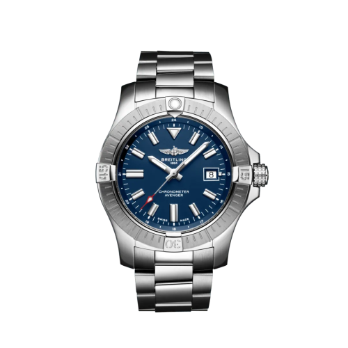 replica Breitling - A17318101C1A1 Avenger Automatic 43 Stainless Steel / Blue / Bracelet watch