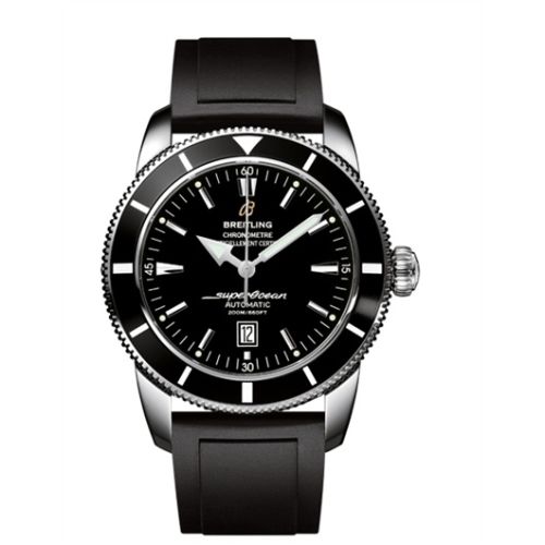 Breitling watch replica - A1732024.B868.135S Superocean Heritage 46 Stainless Steel / Black / Black / Rubber