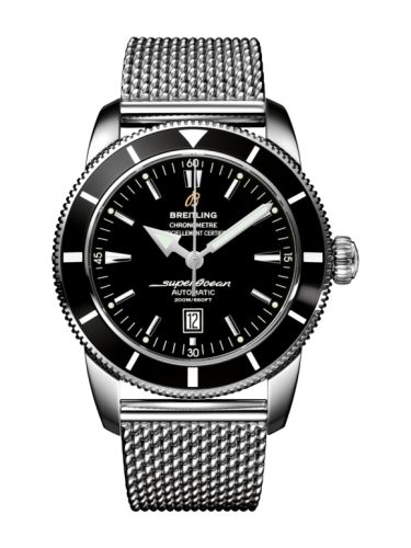 Breitling watch replica - A1732024.B868.152A Superocean Heritage 46 Stainless Steel / Black / Black /