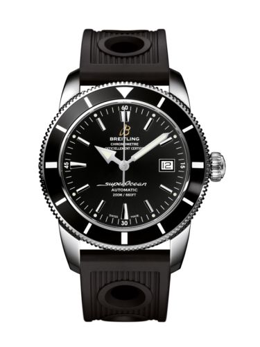 Breitling watch replica - A1732124.BA61.200S Superocean Heritage 42 Stainless Steel / Black / Volcano Black / Rubber