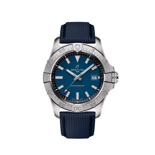 replica Breitling - A17328101C1X1 Avenger Automatic 42 Stainless Steel / Blue / Strap watch