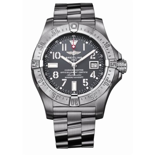 replica Breitling - A1733010.F538 Avenger Seawolf Stainless Steel / Grey watch