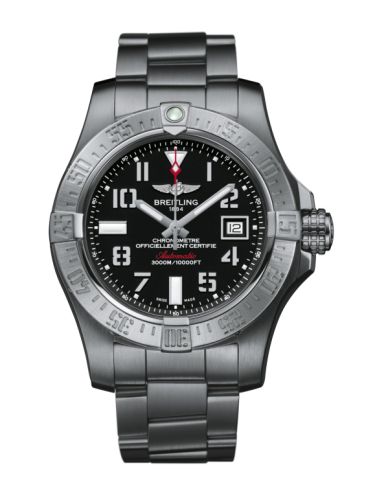 replica Breitling - A17331101B2A1 Avenger II Seawolf Stainless Steel / Volcano Black / Bracelet watch