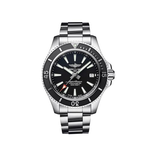 Fake breitling watch - A17366D71B2A1 Superocean 42 Stainless Steel / Black / Bracelet / Japan