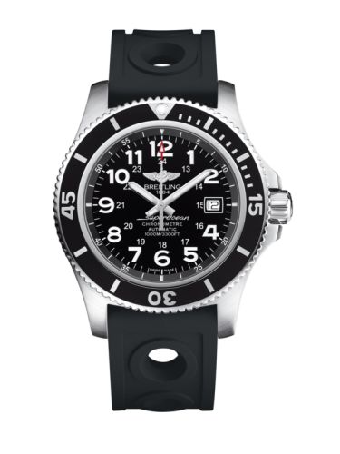 Fake breitling watch - A17392D7/BD68/227S/A20SS.1 Superocean II 44 Stainless Steel / Black / Volcano Black / Ocean Racer II / Pin