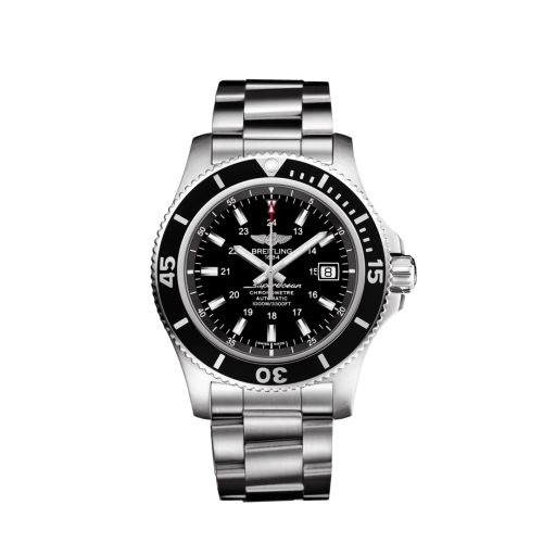 Fake breitling watch - A17392D7/BG84/161A Superocean II 44 Stainless Steel / Black / Japan Special Edition