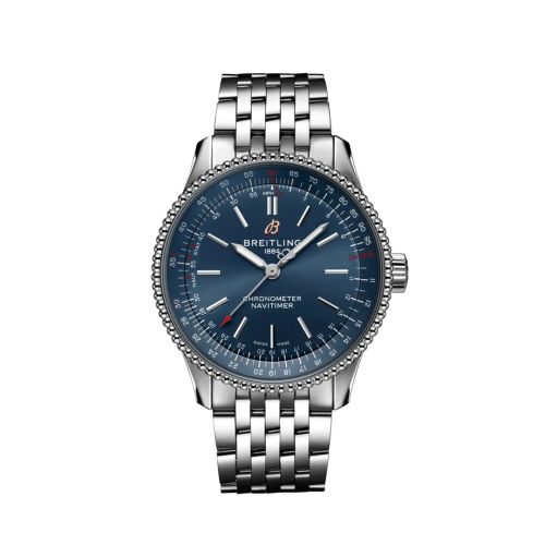 best replica Breitling - A17395161C1A1 Navitimer 1 35 Automatic Stainless Steel / Blue / Bracelet watch - Click Image to Close