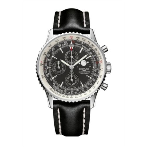best replica Breitling - A1937012/BA57/441X/A20BA.1 Navitimer 1461 Stainless Steel / Black / Calf / Pin watch