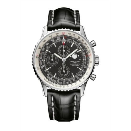 best replica Breitling - A1937012/BA57/760P/A20BA.1 Navitimer 1461 Stainless Steel / Black / Croco / Pin watch