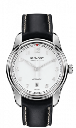 replica Bremont - AIRCO MACH 2/WH Airco Mach 2 Stainless Steel / White / Calf watch