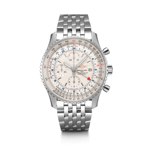 best replica Breitling - A24322121G1A1 Navitimer World Stainless Steel / Silver / Bracelet watch