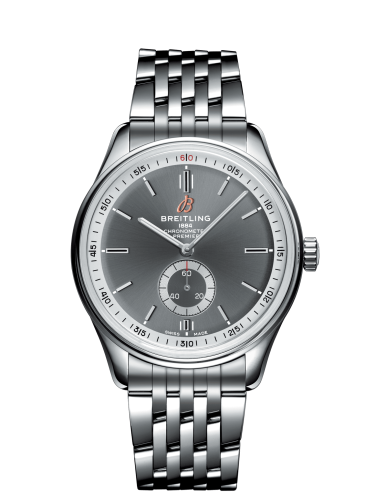 replica Breitling watch - A37340351B1A1 Premier Automatic 40 Stainless Steel / Anthracite / Bracelet