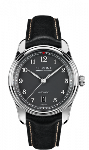 replica Bremont - AIRCO MACH 2/AN Airco Mach 2 Stainless Steel / Black / Calf watch - Click Image to Close