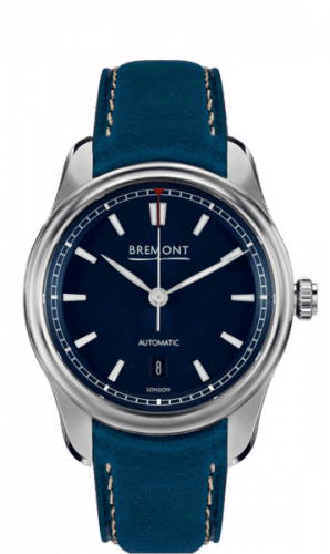 replica Bremont - AIRCO MACH 3/BL Airco Mach 3 Stainless Steel / Blue / Calf watch