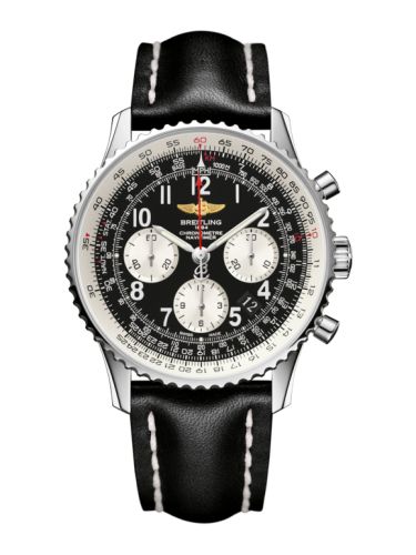 best replica Breitling - AB012012/BB02/435X/A20BA.1 Navitimer 01 43 Stainless Steel / Black Arabic / Calf / Pin watch