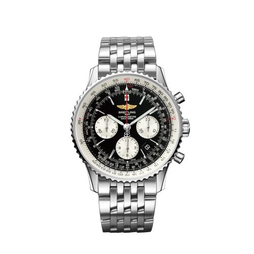 best replica Breitling - AB0121211B2A1 Navitimer 1 B01 Chronograph 43 Stainless Steel / Black / Japan Special Edition watch - Click Image to Close