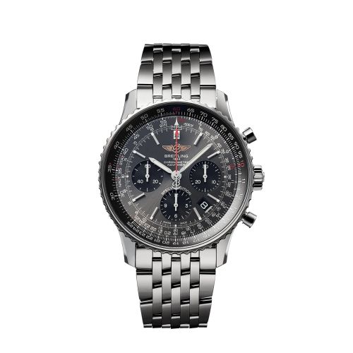 best replica Breitling - AB0121A21B1A1 Navitimer 1 B01 Chronograph 43 Stainless Steel / Grey / Japan Special Edition watch