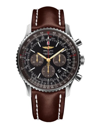 best replica Breitling - AB0127E3.BE81.443X| Navitimer 01 46 Stainless Steel / Panamerican Black / Rubber watch - Click Image to Close