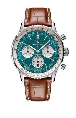 best replica Breitling - AB01388A1L1P1 Navitimer B01 Chronograph 43 Stainless Steel / Cathay Pacific watch