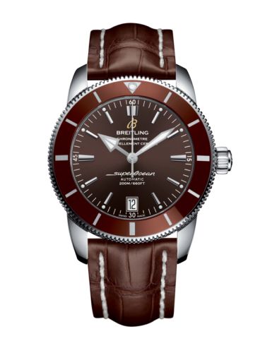 Breitling watch replica - AB201033.Q617.739P Superocean Heritage II 42 Stainless Steel / Bronze / Bronze / Croco