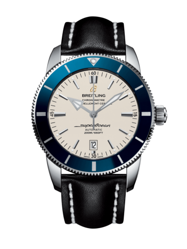 Breitling watch replica - AB202016/G828/442X/A20D.1 Superocean Heritage II 46 Stainless Steel / Blue / Silver / Calf / Folding - Click Image to Close