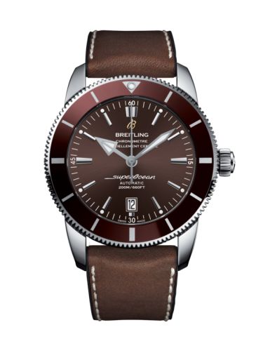 Breitling watch replica - AB202033/Q618/295S/A20D.2 Superocean Heritage II 46 Stainless Steel / Bronze / Bronze / Rubber Leather - Click Image to Close