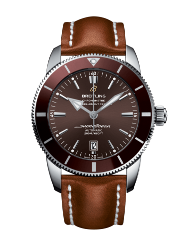 Breitling watch replica - AB202033/Q618/440X/A20D. Superocean Heritage II 46 Stainless Steel / Bronze / Bronze / Calf / Folding