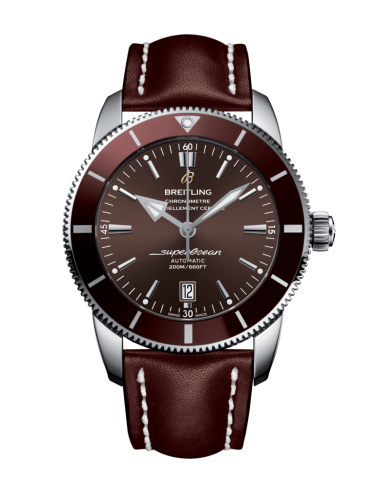 Breitling watch replica - AB202033/Q618/444X/A20D.1 Superocean Heritage II 46 Stainless Steel / Bronze / Bronze / Calf / Folding