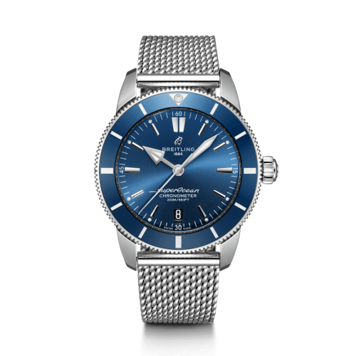 Breitling watch replica - AB2030161C1A1 Superocean Heritage II B20 Automatic 44 Stainless Steel / Blue / Bracelet