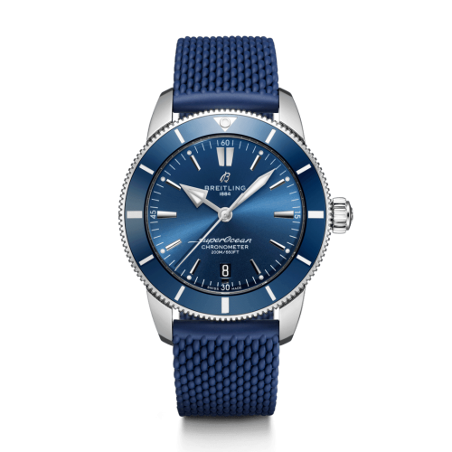 Breitling watch replica - AB2030161C1S1 Superocean Heritage II B20 Automatic 44 Stainless Steel / Blue / Rubber / Folding