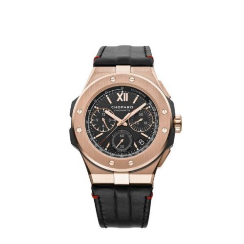 replica Chopard - 295387-9001 Alpine Eagle XL Chronograph Rose Gold / TItanium / Black watch