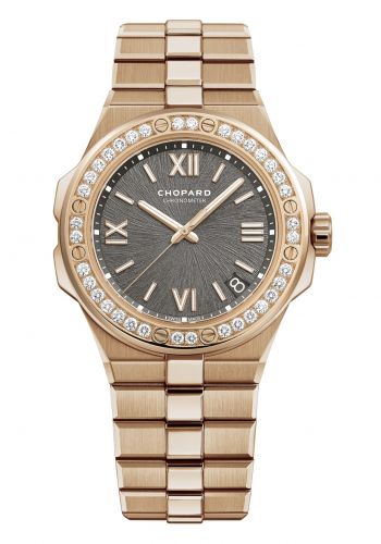replica Chopard - 295363-5002 Alpine Eagle 41 Rose Gold / Diamond / Blue watch