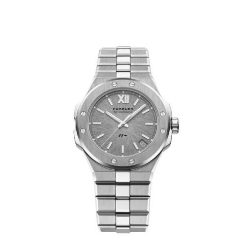 replica Chopard - 298600-3005 Alpine Eagle 41 Cadence 8HF Titanium / Grey / Bracelet watch - Click Image to Close