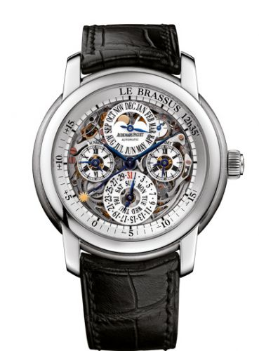 replica Audemars Piguet - 26053PT.OO.D002CR.01 Jules Audemars 26003 Equation of Time Platinum / Openworked watch