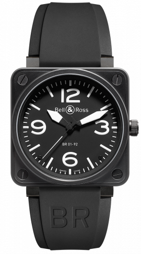 replica Bell & Ross - BR0192-BL-CA BR 01 92 Carbon watch - Click Image to Close