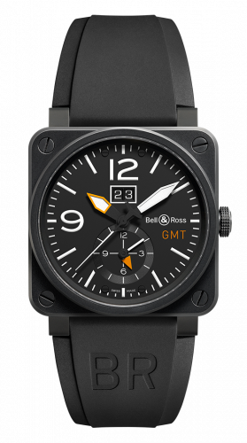 replica Bell & Ross - BR0351-GMT-CA BR 03 51 Carbon GMT watch