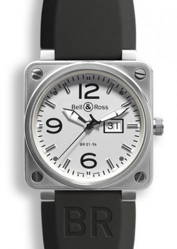 replica Bell & Ross - BR0196WHST BR 01 96 Grande Date watch