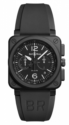 replica Bell & Ross - BR0394-BL-CE BR 03-94 Black Matte watch