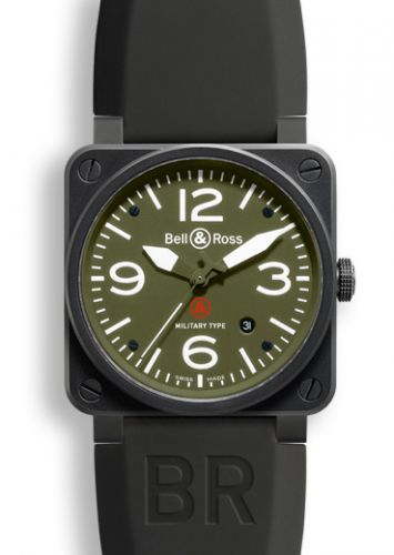 replica Bell & Ross - BR0392MILITARY BR 03 92 Military watch