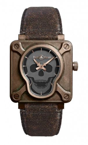 replica Bell & Ross - BR0192-AIR-SKULL BR 01 Air Skull watch - Click Image to Close