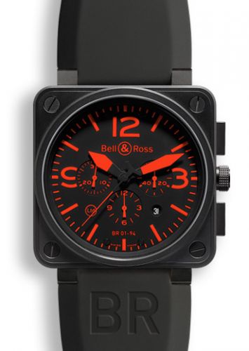 replica Bell & Ross - BR0194RED BR 01 94 Red Chronograph watch