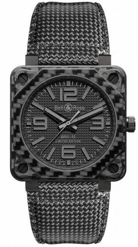 replica Bell & Ross - BR0192-CA-FIBER-PH BR 01 92 Carbon Fiber Phantom watch