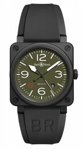 replica Bell & Ross - BR0392-MIL-CE BR 03 92 Military Type Ceramic watch