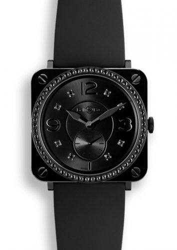 replica Bell & Ross - BRSBLCPHLGDSRB BR S Black Ceramic Phantom Diamonds watch