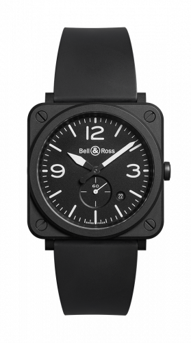 replica Bell & Ross - BRS-BL-CEM BR S Matte Black Ceramic watch