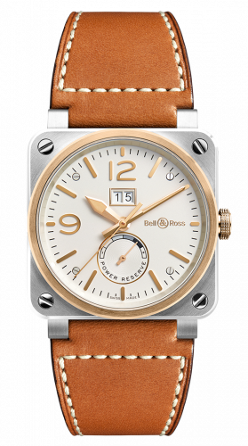 replica Bell & Ross - BR0390-BICOLOR BR 03 90 Steel & Rose Gold watch - Click Image to Close