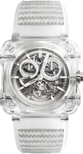 replica Bell & Ross - BRX1-CHTB-SAPHIR BR-X1 Tourbillon Chronograph Sapphire watch - Click Image to Close