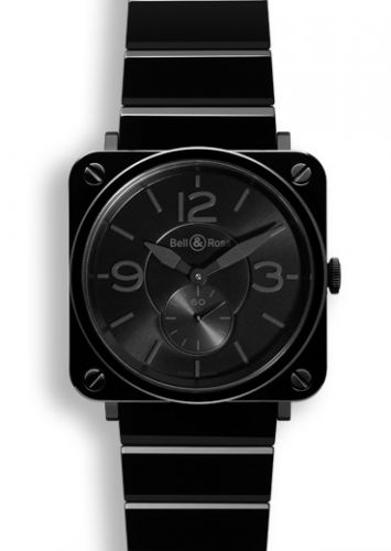 replica Bell & Ross - BRSBLCPHSCE BR S Black Ceramic Phantom watch